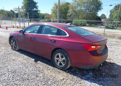 2016 Chevrolet Malibu Ls z USA, uszkodzony, nr VIN 1G1ZB5ST9GF170413